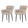 Set de scaune de sufragerie DCH-J2159 CRM2, 2 buc.