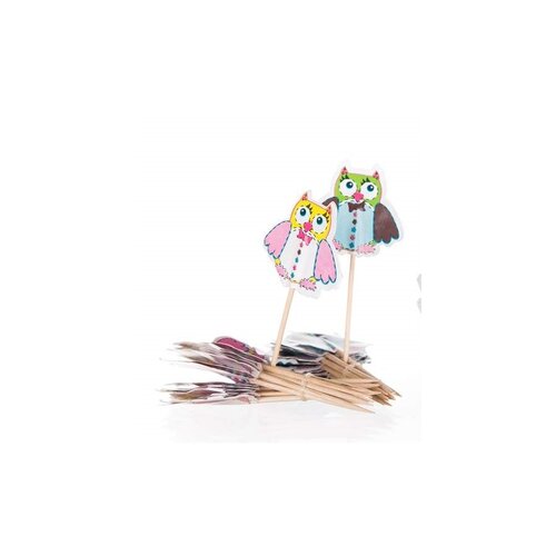 Obrázok BANQUET Sada cukrářských košíčků OWLS 11,5 cm, 24 + 24 ks