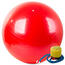 Gymnastic ball 65 cm with pump, red