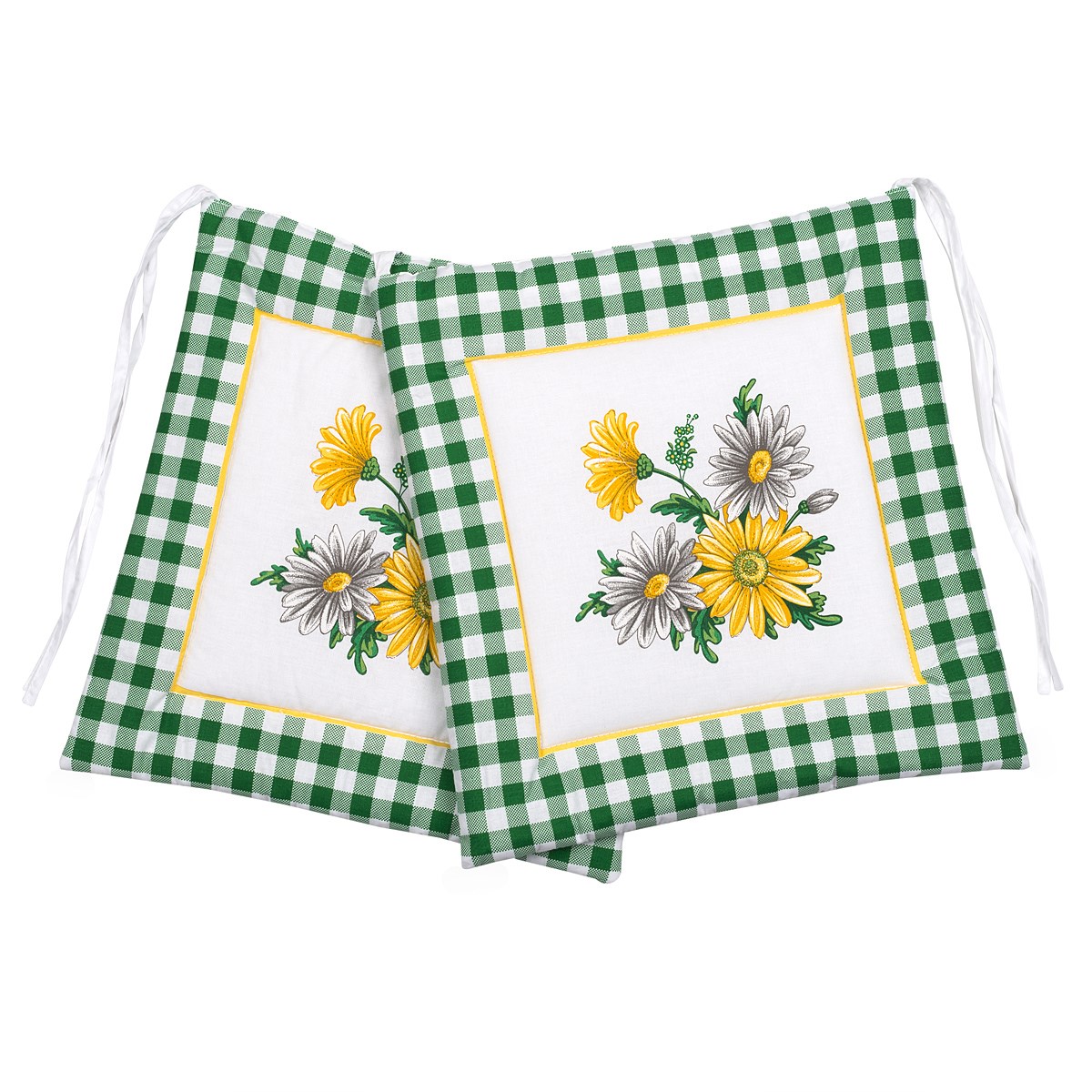 Forbyt Sedák na stoličku Gerbera, 40 x 40 cm, sada 2 ks