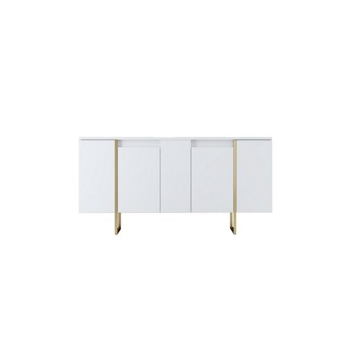 Schrank Luxe White and Gold