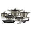 Set veselă 12 piese Berlinger Haus CarbonMetallic Line