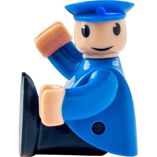 Електричний двигун Woody Modern для залізничноїколії, зелений