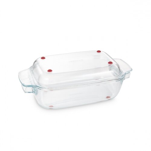 Tescoma GrandCHEF sütőedény fedővel 34 × 19 cm, üveg , S akciós termékkép 1