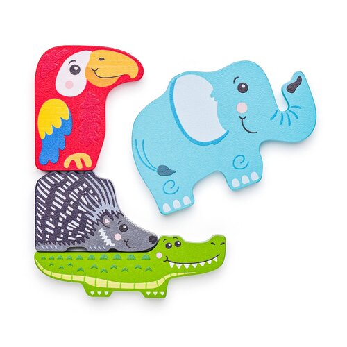 Woody Пазл на дошці Тварини