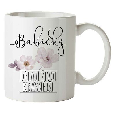 Керамічний кухоль Bohemia Gifts - Для бабусі, 350 мл