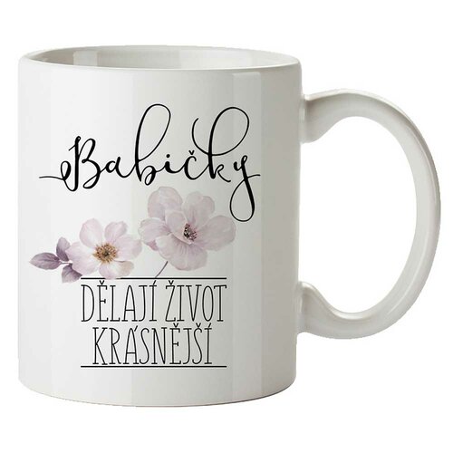 Керамічний кухоль Bohemia Gifts - Для бабусі, 350 мл