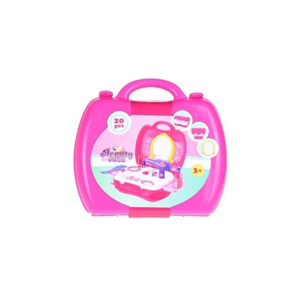 Kozmetický kufrík, ružová
