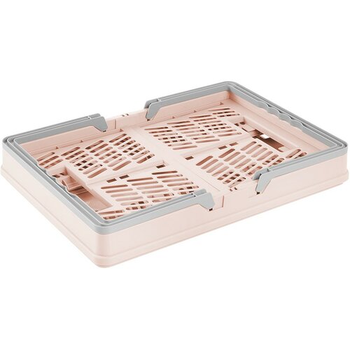 Keeeper Skladací košík Ella L Nordic Pink 23 l