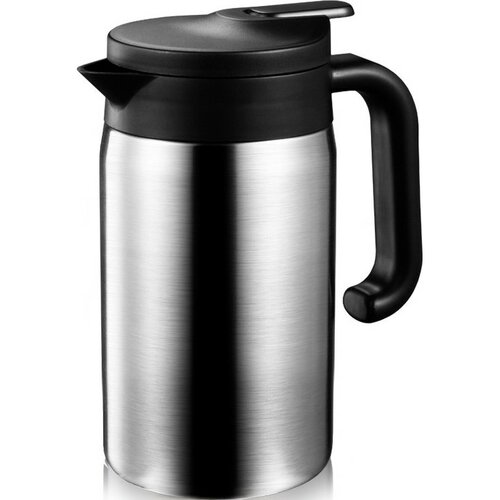 Tescoma Thermoskanne mit Dosierdeckel CONSTANT 0,8 l, Edelstahl