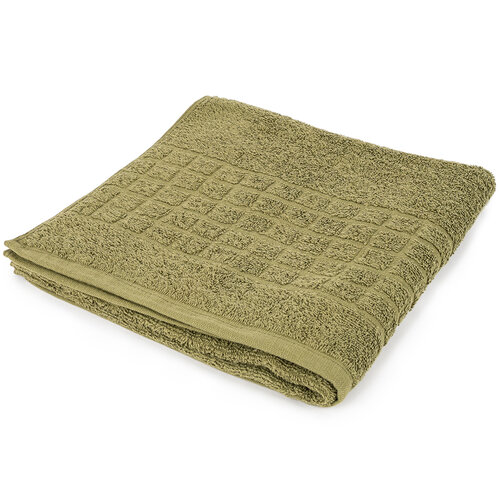 Ręcznik kąpielowy Soft oliwkowozielony, 70 x 140 cm