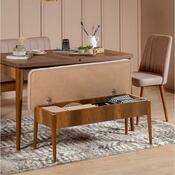 Lavica Vina Stone and Walnut