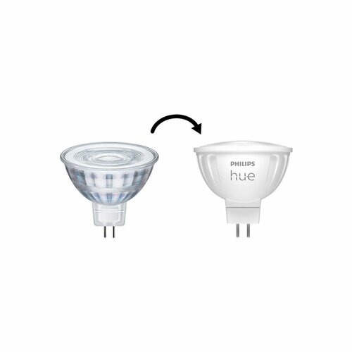 Philips Hue 8719514491649 żarówka LED WACABluetooth GU5.3 MR16, 2 szt.