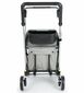 Cărucior de cumpărături Carlett Senior Comfort cu roți, 29 l, gri