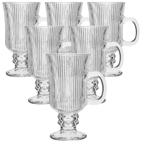 Pahare Altom Latte Selena 245 ml , set de 6 buc.