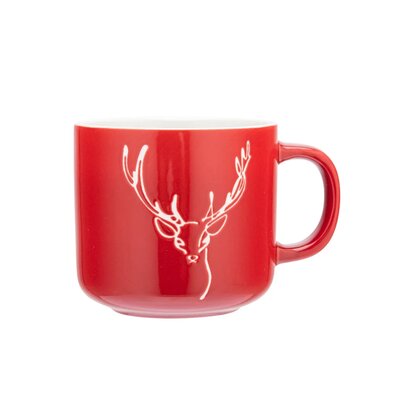 Altom Porcelános bögre Winter Dreams Deer 370 ml