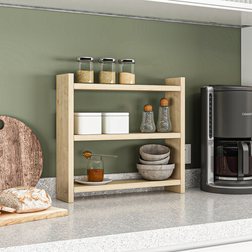 Kuchyňská police Cosmic Sapphire Oak