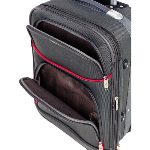 Pretty UP Travel Reisetextilkoffer TEX20 S,  Grau