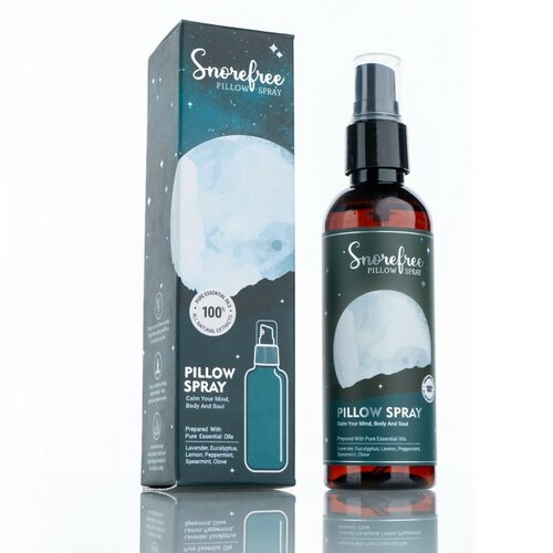 Aromaterapie pentru somn 100 ml, spray pentrupernă în sticluță maro