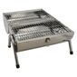 Cattara Grill podróżny na węgiel drzewny Double, 42 x 38 x 26 cm