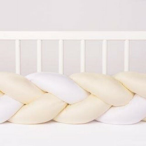 Babymatex Бортик для дитячого ліжечка, жовтий, 200см