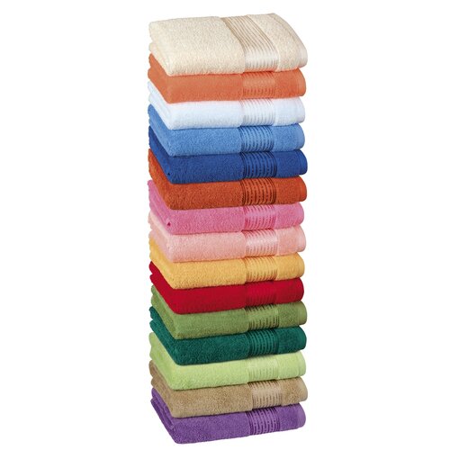 Bellatex Ručník Kamilka Proužek červená, 50 x 100 cm