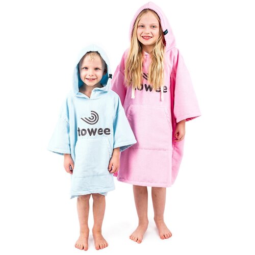 Kindersurfponcho Towee Blau, 50 x 60 cm