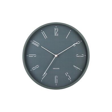 Karlsson 5988GR design falióra szürke, átmérő 30cm