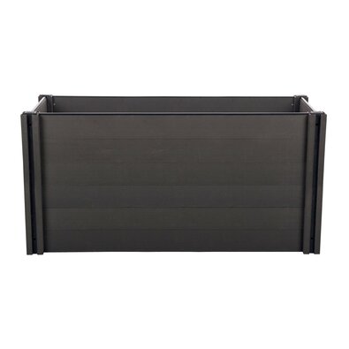 Emelt virágágyás G21 Crop 143 x 68 x 80, WPC, Eben