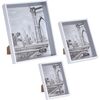 Набір фоторамок Berlin, 3 шт., сріблястий