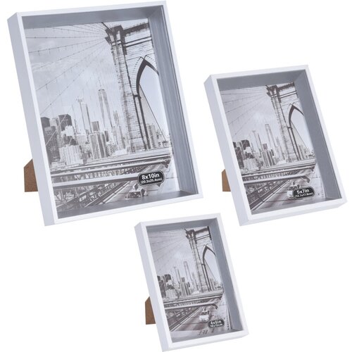 Набір фоторамок Berlin, 3 шт., сріблястий