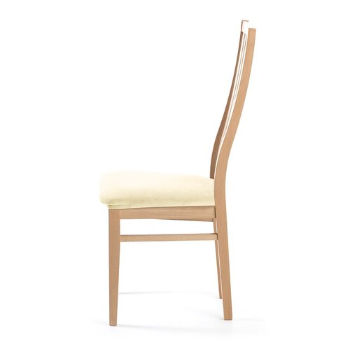 Restilo Husă elastică pentru scaun Sento crem, 40 x 40 + 5 cm