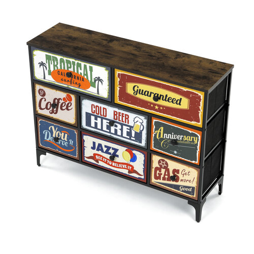 Komoda w stylu vintage, 103 x 30 x 78 cm