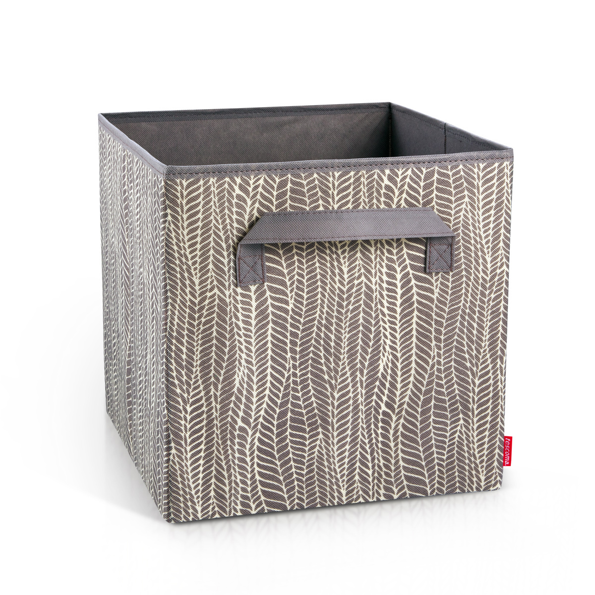 Tescoma FANCY HOME tárolódoboz, 30 x 30x 30 cm, bézs, barna