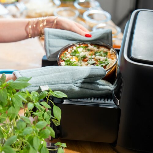 Pyrex okrogla posoda za peko Air Fryer 1 l, 20 x18 x 7 cm