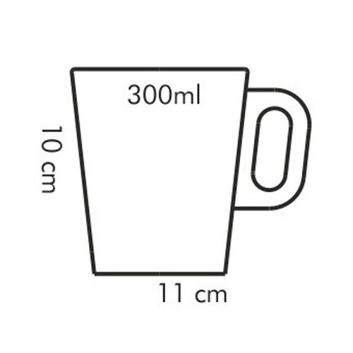 Tescoma Cană Gustito 300 ml, albă