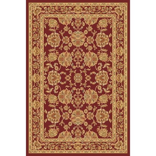 Habitat Kusový koberec Super Antique frame červená, 67 x 130 cm