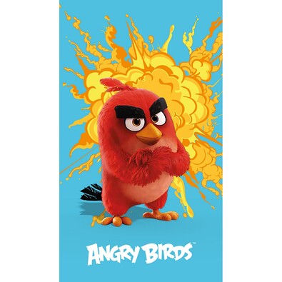 Osuška Angry Birds red, 70 x 120 cm