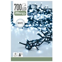 Světelný vánoční řetěz Twinkle bílá , 700 LED