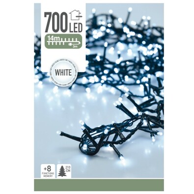 Twinkle Weihnachtslichterkette Weiss, 700 LEDs