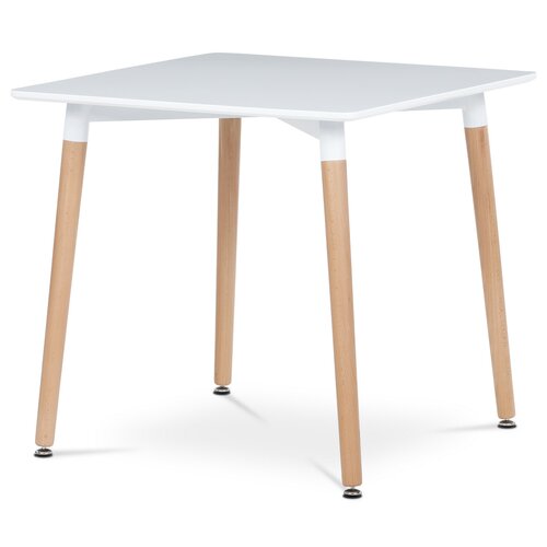 Esstisch 80 x 80 cm, weiß