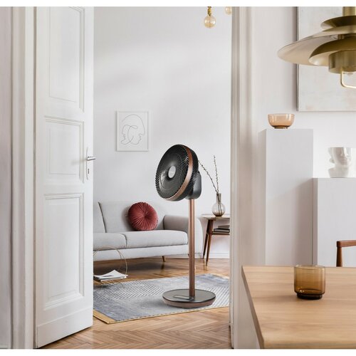 DOMO DO8155 stojanový ventilátor s osciláciou WoodStyle