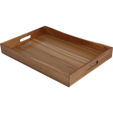 Tavă de servire din acacia, 50 x 35 x 6 cm
