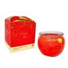 Arome gyertya üvegben és virágos dobozban, Christmas time, 90 g