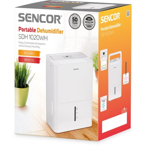 Sencor SDH 1020WH odvlhčovač vzduchu, biela