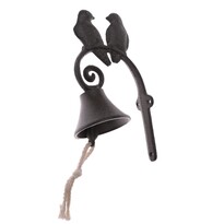Litinový zvonček Iron bird, 15 x 23 x 9,5 cm Litinový zvonček Iron bird, 15 x 23 x 9,5 cm