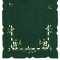 Vianočný obrus imelo zelená, 35 x 160 cm
