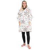 4Home Bluza z barankiem mikroplusz Snowflakes, uni S, dziecięca