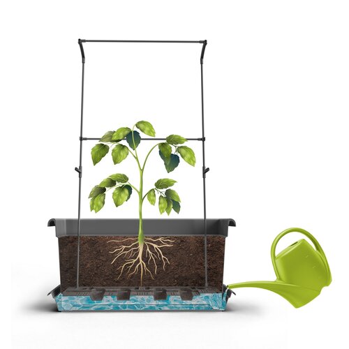 Gardenico Velkoobjemový truhlík Magnus terakota,80 cm