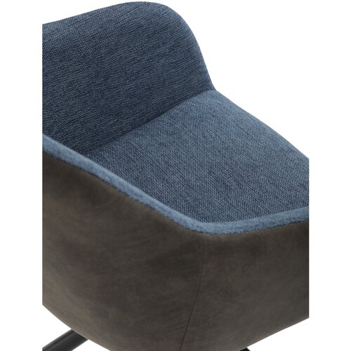 Étkezőszék-készlet visszahúzható mechanizmussalDCH-Y1143 BLUE2, 2 db